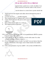 Sakshi: 9. Tangents & Secants To A Circle