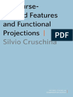 Cruschina - 2012 - Discourse-Related Features and Functional Projections PDF