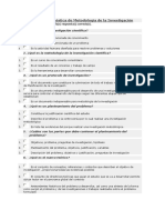 0 Evaluación Diagnóstica de Metodología de La Investigación