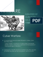 Cyber Warfare: Submiteed by Gurmeher MA.2YR 17091003