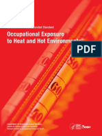 Occupational Exposure To Heat and Hot Environments PDF