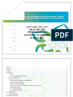 HEALTHCARE PROFESSIONALS Licensing Standards PDF