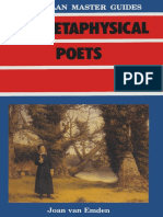 (Macmillan Master Guides) Joan Van Emden (Auth.) - The Metaphysical Poets (1986, Macmillan Education UK) PDF