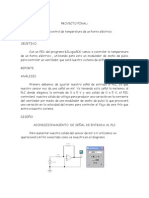 PID para Control de Temperatura de Un Horno Eléctrico