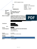 AQ Complaints 12 1 18 Through 01 13 19