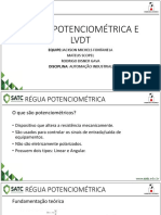 Régua Potenciométrica e LVDT PDF