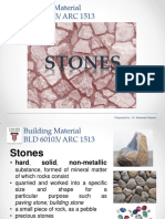 Building Materials Stones March 2016 PDF