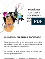 Aula 2 Indivíduo, Cultura e Sociedade