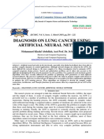 Diagnosis On Lung Cancer Using Artificia PDF