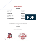 Project Report at Cumene PDF