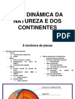 A Dinâmica Da Natureza e Dos Continentes