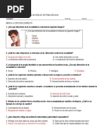 Prueba de Sintesis Ciencias Naturales Séptimo Año