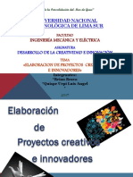 Elaboracion de Proyectos Creativos e Innovadores