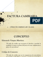 Factura Cambiaria