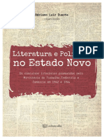 Literatura e Politica No Estado Novo Ebook PDF