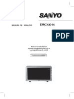 Sanyo Manual - EMCX3014 PDF