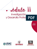 Módulo II Curso Investigación y Desarrollo Profesional FINAL PDF