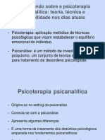 Psicoterapia Psicanalítica