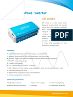 Pure Sine Wave Inverter: STI Series