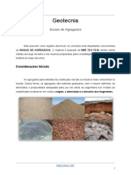 Ensaio de Agregados PDF