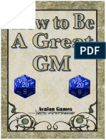 How To Be A Great GM PDF