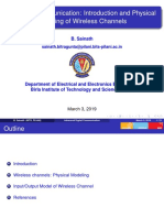 Physical Modeling of Wireless Channels (Slides)