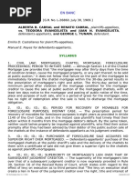 ALBERTA B. CABRAL and RENATO CABRAL, Plaintiffs-Appellees,: vs. Teodora Evangelista and Juan N. Evangelista