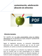 Adulteracion de Alimento