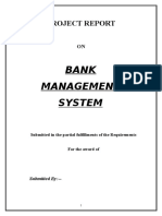 Bank Management System V B