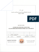 SECTION 03490 Glass Fiber Reinforced Precast Concrete Rev 1 PDF