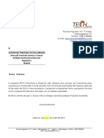 Modelo de Apresentação - Proposta Técnica