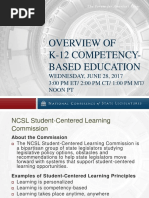 NCSLOverview K-12Competency 31394 PDF