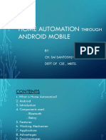 Home Automation Android Mobile: Through