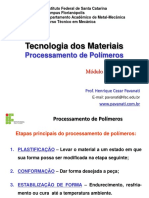 Aula 05 - Tecnologia Dos Materiais - Processamento de Polimeros PDF