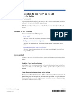 Addendum To The Fiery® ES IC-415: Service Guide