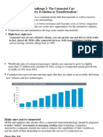 Challenge 2-The Connected Car: Industry Evolution or Transformation