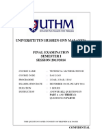 Universiti Tun Hussein Onn Malaysia: Confidential