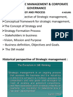 Strategic Management and Corporate Governance