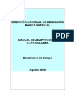 Manual de Adaptaciones Curriculares