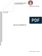 Tarea de Estadistica Ejercicios 1 - 10