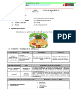 4° - I Unidad - 2 Sesión de Aprendizaje - Matemática