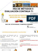 Ingeniería de Métodos II Evaluación Continua T1-WA PDF