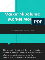 Economics Market Structure