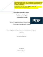 El Clown y Sus Posibilidades en El Ambito Terapeutico Por SOFIA BUTLER PDF