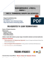 Basic Concepts of Thermodynamics