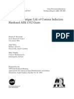 The Surface Fatigue Life of Contour Induction Hardened AISI 1552 TM-107017 (Nasa) PDF