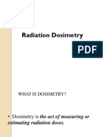 Radiation Dosimetry