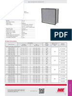 AstroCel® I H13,14 HEPA Filter Cathalogue