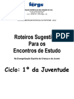 Apostila - Roteiro Dij - Ciclo 1 Juventude PDF