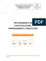 Procedimiento de Capacitación e Inducción